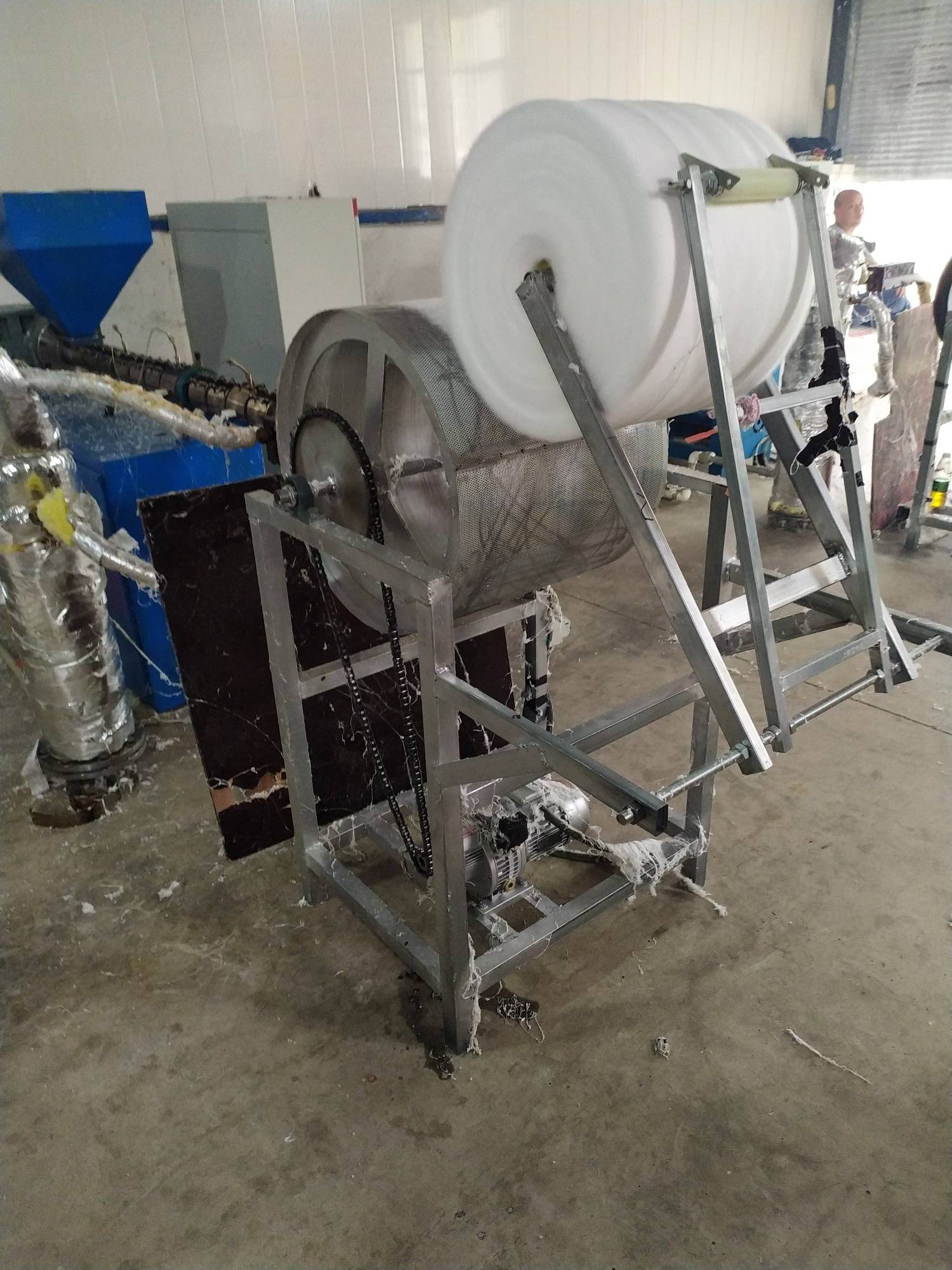 转让两台50喷绒布机器